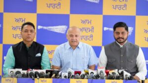आप 20 सितंबर से पूरे पंजाब में डोर टू डोर अभियान करेगी शुरू: मनीष सिसोदिया